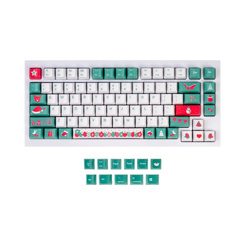 OEM Dye-Sub PBT Keycap Set - Christmas Tree - Image 3