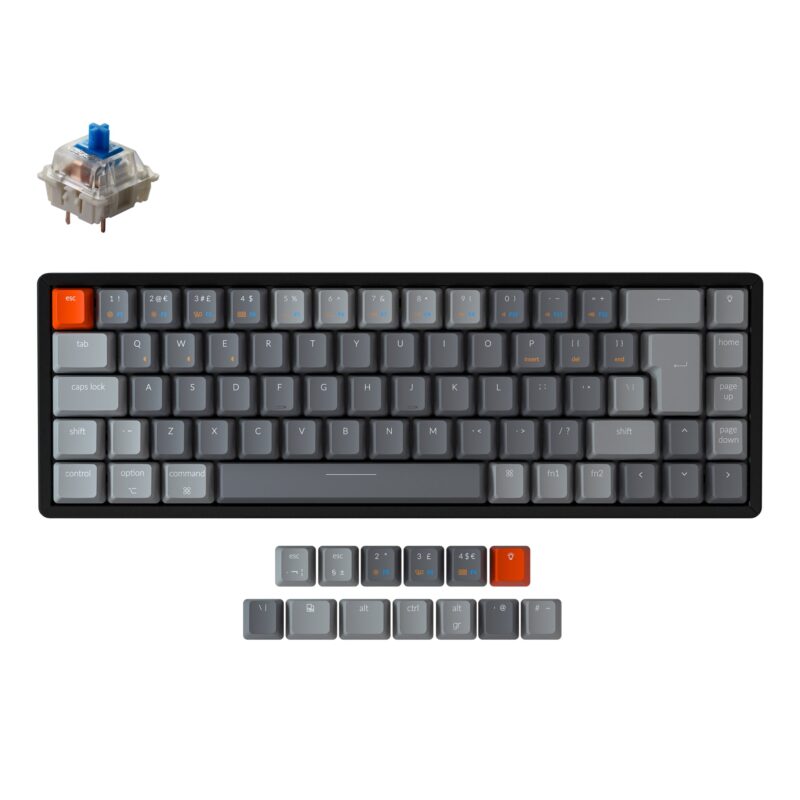 Keychron K6 Wireless Mechanical Keyboard (UK ISO Layout) - Image 5