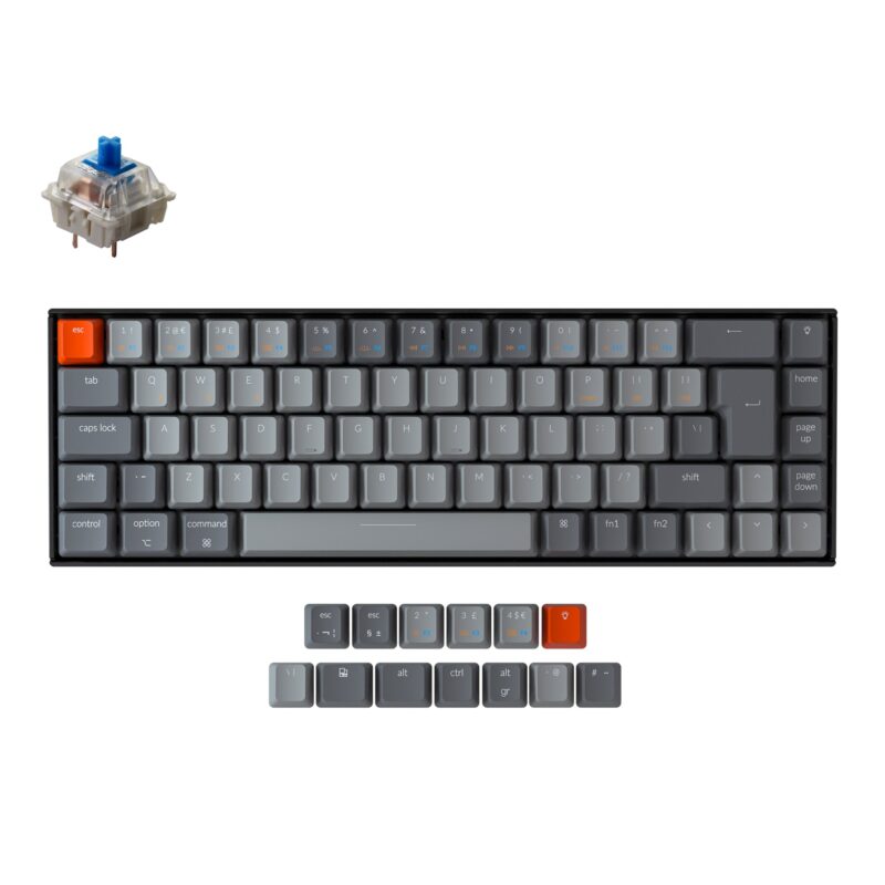 Keychron K6 Wireless Mechanical Keyboard (UK ISO Layout) - Image 3