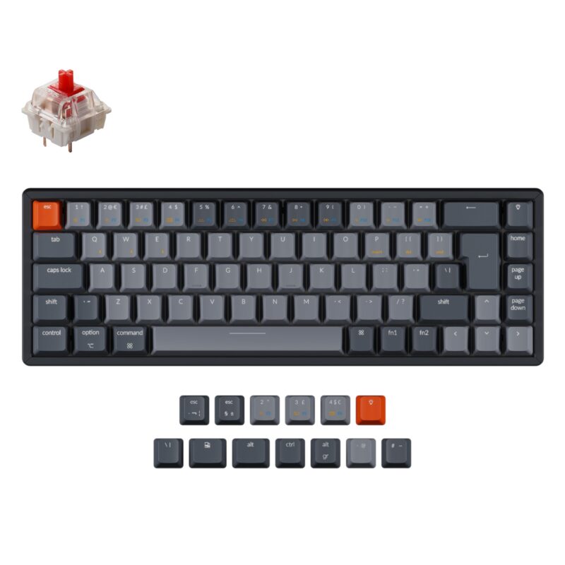 Keychron K6 Wireless Mechanical Keyboard (UK ISO Layout) - Image 7