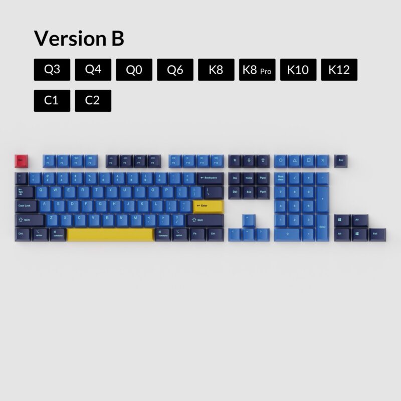 OEM Dye-Sub PBT Keycap Set - Beach - Image 2